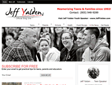 Tablet Screenshot of jeffyaldenblog.com